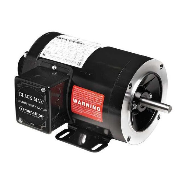 Leeson Vector Motor,3.0 lb-ft,1 HP,230/460 V 056H17T5302
