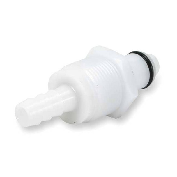 Colder Panel Mount Insert, Acetal, Straght-Throgh PLC42006