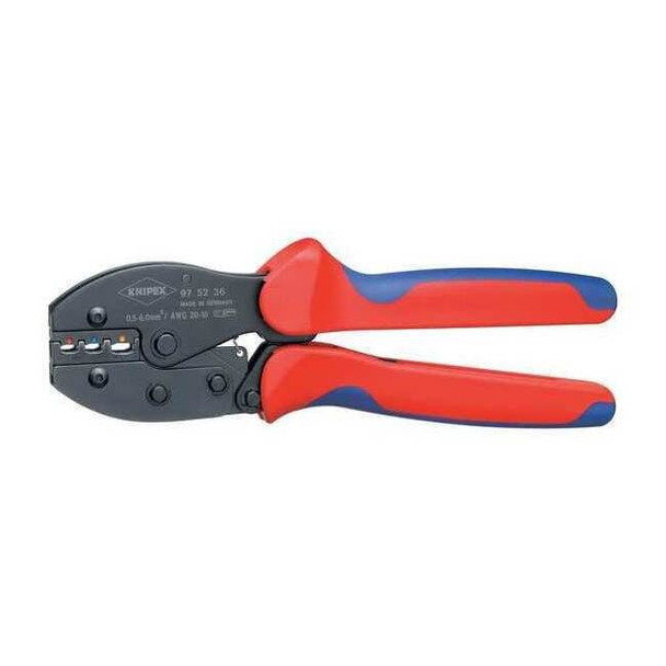 Knipex 8 3/4 in Crimper 20 to 10 AWG 97 52 36