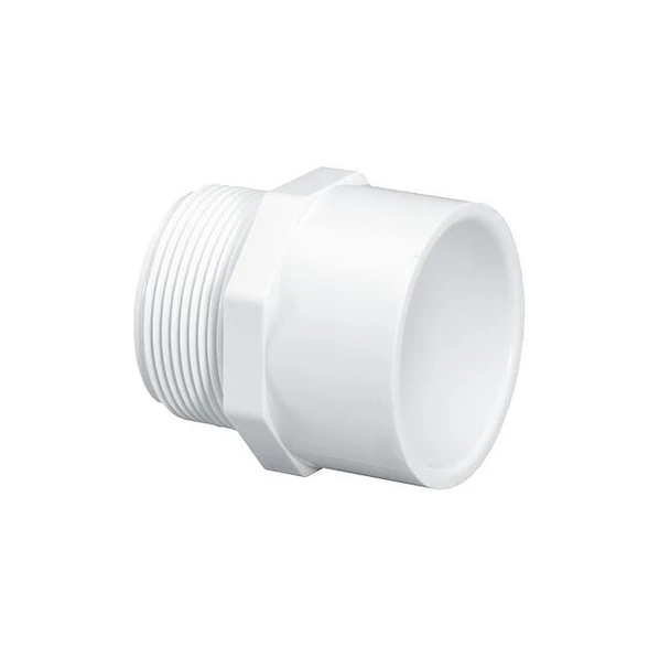 Westlake Pipe & Fittings PVC, Straight, 1 1/4 in, 1 1/4 in NPT 436012BC