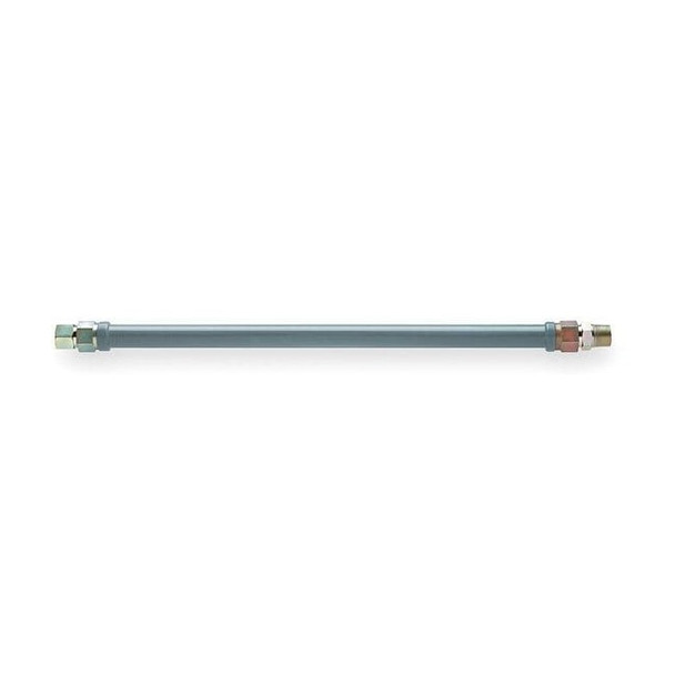 Dormont Gas Connector,PVC Coated SS,3/4 x 24 In 41-4142-24