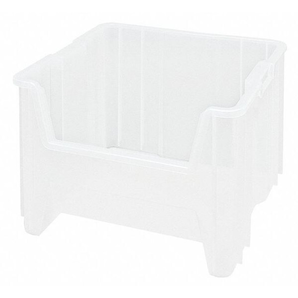 Quantum Storage Systems Bin, 17.5 in L, 16.5 in W, Plastic QGH800CL