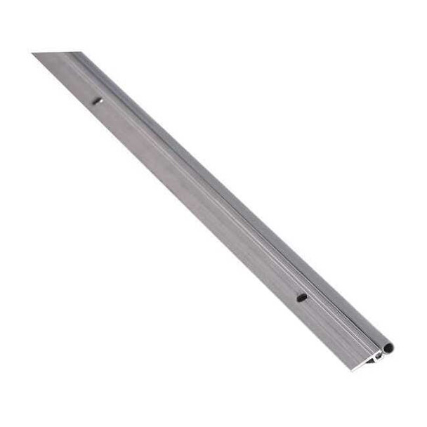 National Guard DoorWeatherstrip, 3/16", Vinyl, Aluminum 155V-96