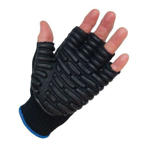 Impacto Anti-Vibration Gloves, Half, M,PR VI4746