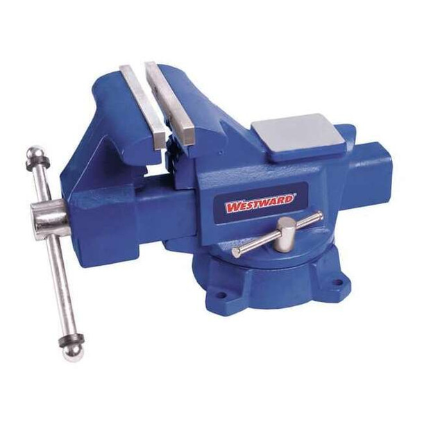 Westward 4-1/2" Standard Duty Combination Vise with Swivel Base 10D710