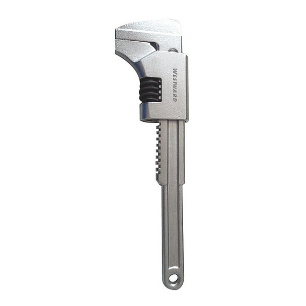 Westward 9 in L 2 1/3 in Cap. Alloy Steel Monkey Wrench 39CG48
