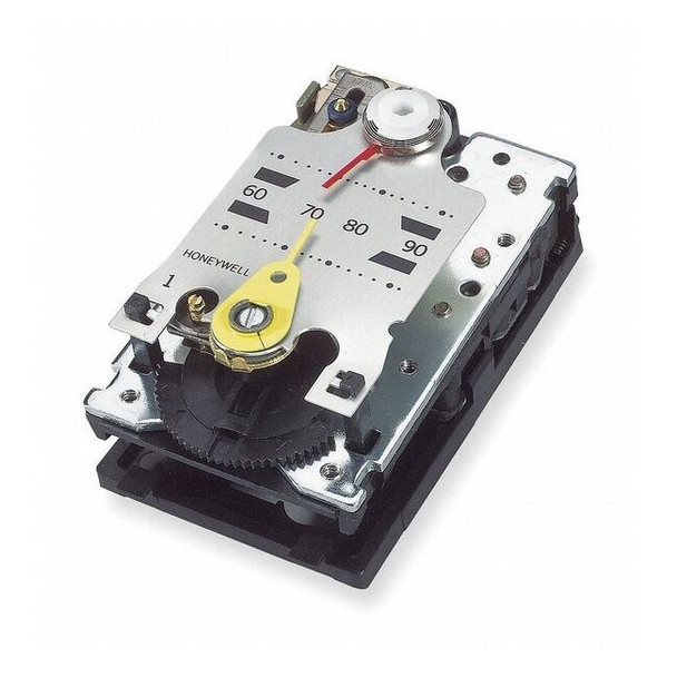 Pneumatic Thermostat, Single Temperature, Heating, 2 Pipe, Vertical, 1/8 in