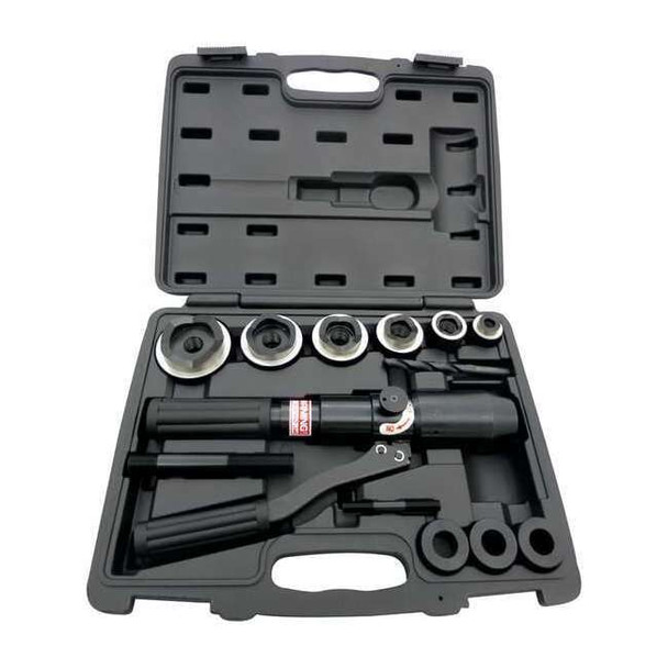 Westward 13 Piece Hydraulic Punch Driver Set, 11 ga. 39CE93