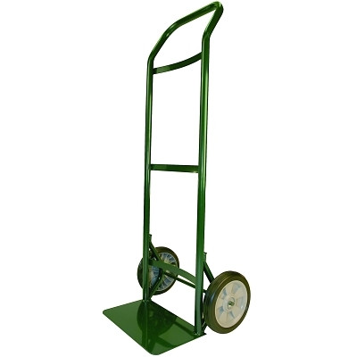 Super Steel Hand Trucks, 600lb Cap., 7  x 14 in Base Plate, Vertical Loop Handle