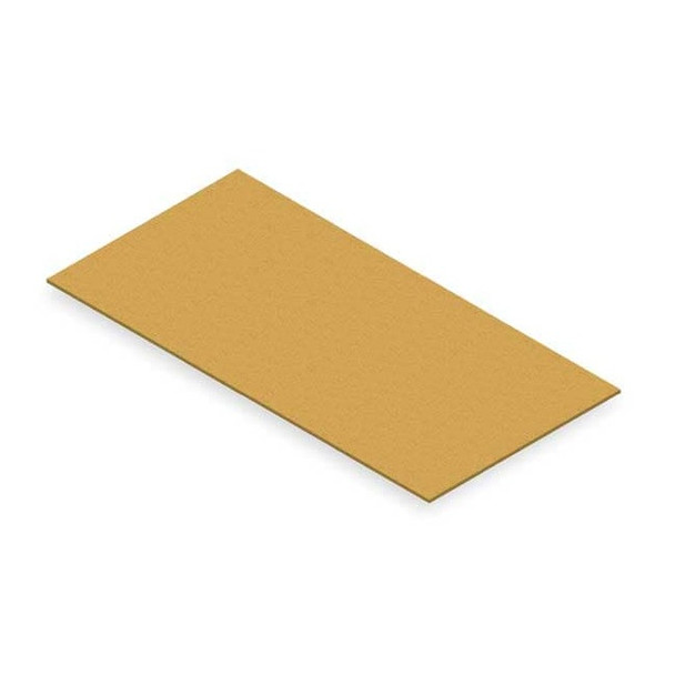 Decking, Particleboard, 72 in W, 36 in D, Natural, Unfinished Finish