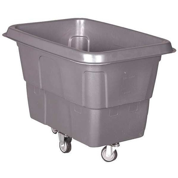 Manufacturer Varies Cube Truck,9/16 cu. yd.,400 lb. Cap,Gray 36FK95
