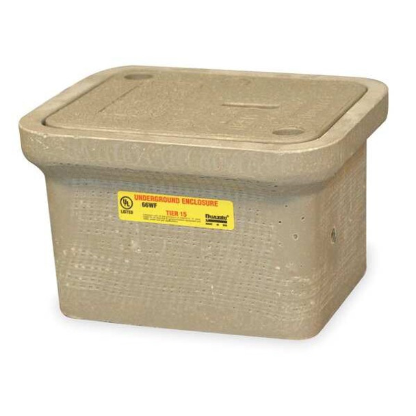 Quazite Underground Enclosure,15,000 lb.,8-1/2"L PC0608Z80009