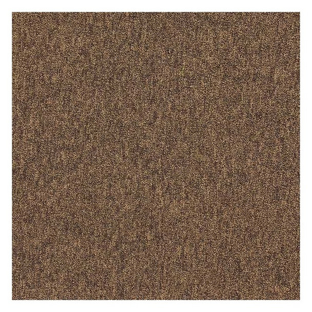 Manufacturer Varies Carpet Tile,19-11/16in. L,Coffee,PK20 31HL69