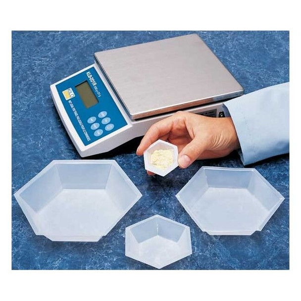Eagle Thermoplastics Weighing Dish,1-1/4 In. D,PK500 HWB-550
