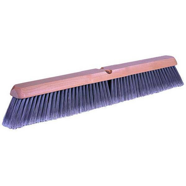 Tough Guy Push Broom Head,Threaded,24" Sweep Face 4KNA5 Tough Guy Push Broom Head,Threaded,24" Sweep Face 4KNA5