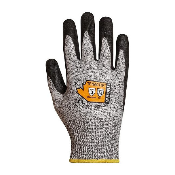 Knit Gloves, Cut Level A5 ,Dipped ,Microporous Nitrile ,Foam ,XL 1 PR
