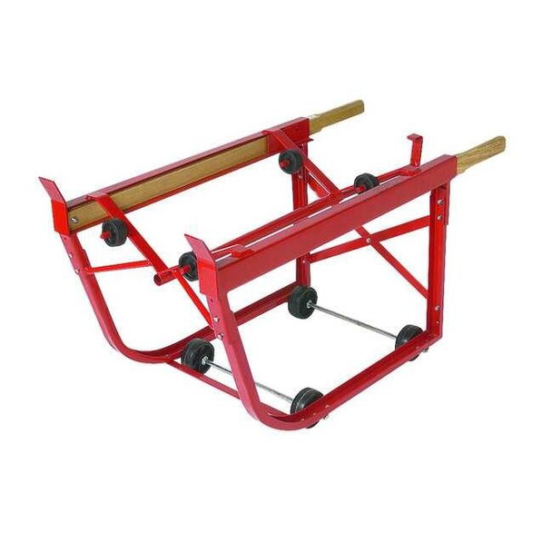 Dayton Drum Cradle,Red,Powder Coated,55 gal 3BA27