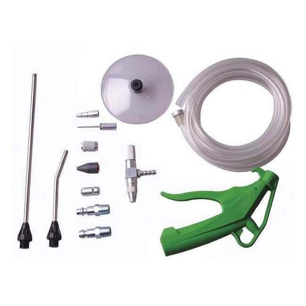 Speedaire AirGunKit,1/4in,FNPT,Plastic,Silver 52CF74