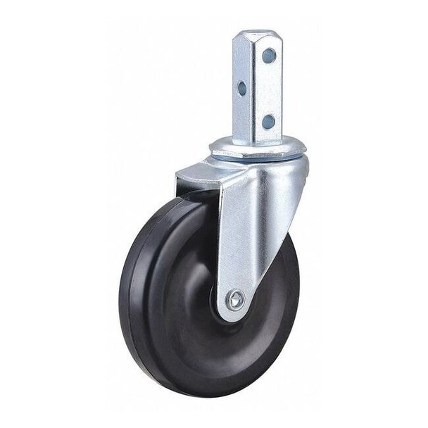 Manufacturer Varies Bolt-In Stem Caster with Square Stems,4" F1RN04041S001