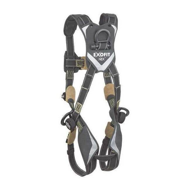 ExoFit NEX(TM) Arc Flash Full Body Harness, L, 420 lb., Quick-Connect Chest/