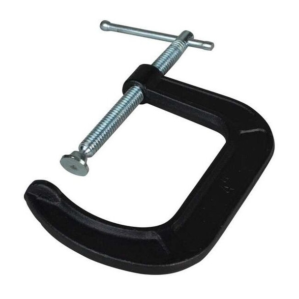 Bessey C-Clamp,4 in Maximum Opening,Black CM40