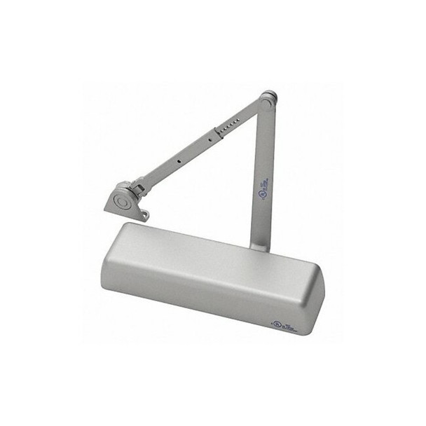 Manual, Hydraulic, GAV 5811, Door Closer, Heavy Duty Interior and Exterior, Gray