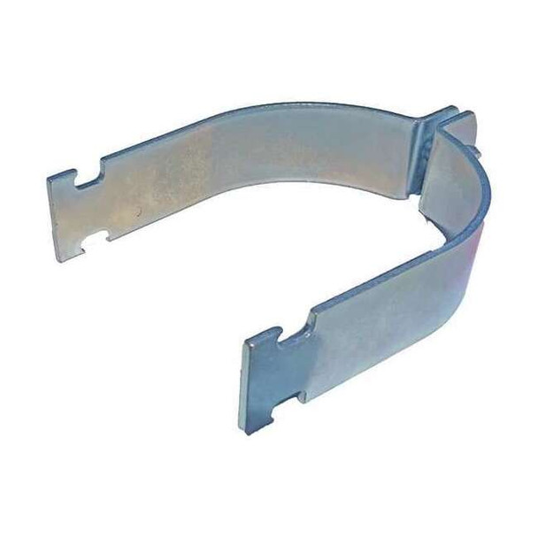 Manufacturer Varies Channel Rigid Pipe Strap,4In,Silver,PK10 V110 4EG