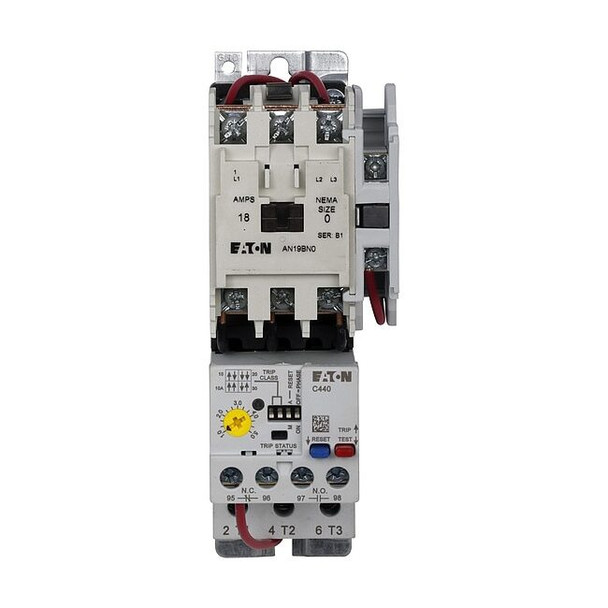 NEMA Magnetic Motor Starter, Non-Reversing, 1NO, 120V AC, 3 P