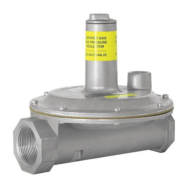 Gas Pressure Regulator, Natural Gas, -40 Degrees  to 205 Degrees F