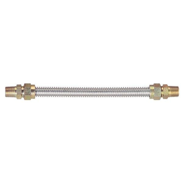 Dormont Gas Connetor,304 SS,5/8 x 24 In 30-3132-24