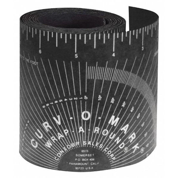 Jackson Safety Wrap-a-Round Tape,Blade 6 ft x 3-7/8 in. 14753