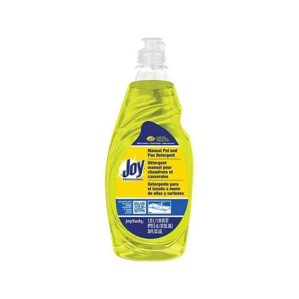 Joy Pots & Pans Cleaner,Btl,38 oz,Liquid,PK8 43606