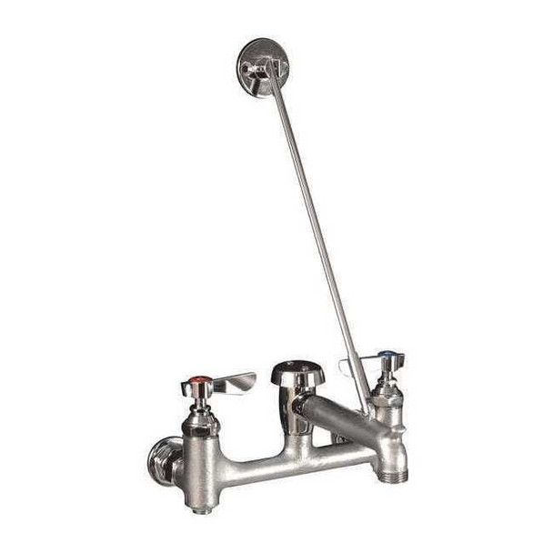 Dominion Faucets 8" Mount, 2 Hole Straight Service Sink Faucet 77-9108