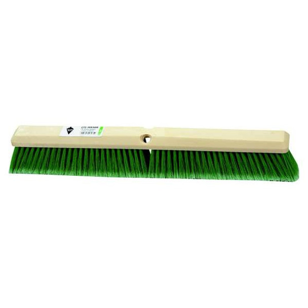 Tough Guy Push Broom Head,Threaded,24" Sweep Face 3H388 Tough Guy Push Broom Head,Threaded,24" Sweep Face 3H388