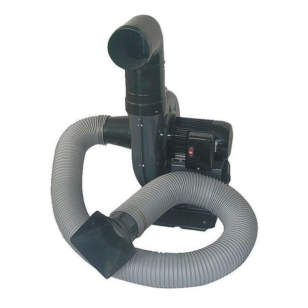 Dayton Fume/Smoke Exhauster,9 ft L,5in Dia Hose 3AA22