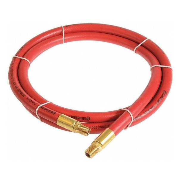 3/8" x 5 ft PVC Coupled Multipurpose Air Hose 300 psi RD