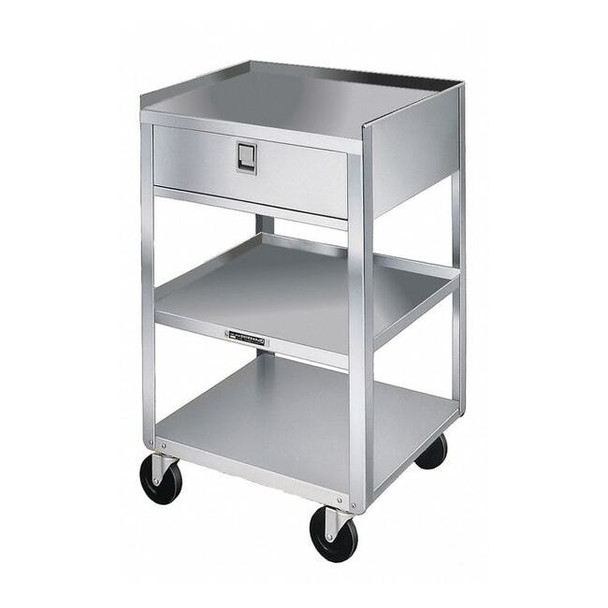 Stainless Steel Equipment Stand, 1 Drawer, 3 Shelves-300 lb Capacity