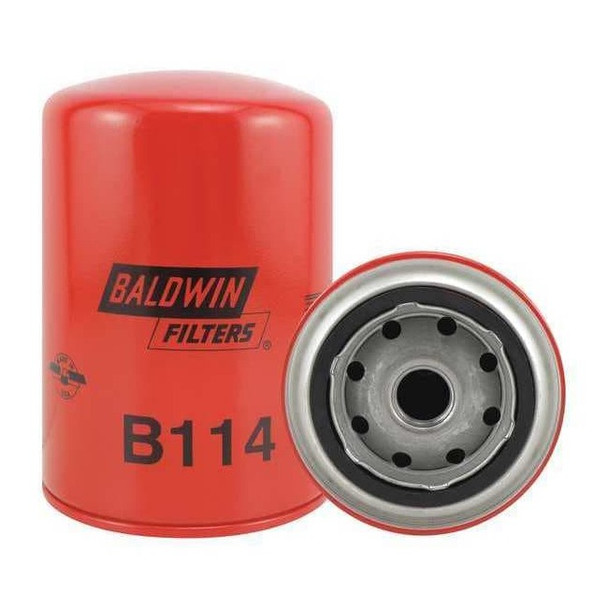 Baldwin Filters Spin-On,3/4" Thread ,5-9/32" L B114