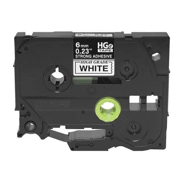 Brother Label/RibbonCartridge, White, 15/64inW, PK5 HGeS2115PK
