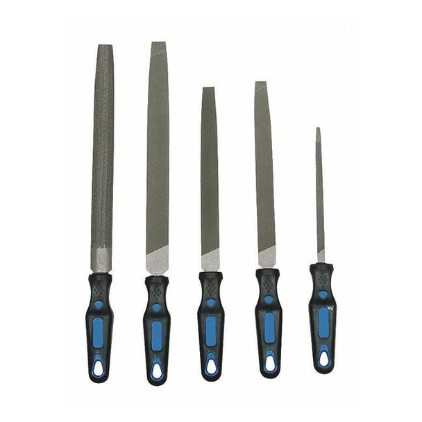 Westward General Purpose File Set,Ergonomic,5 PC 1NFK7