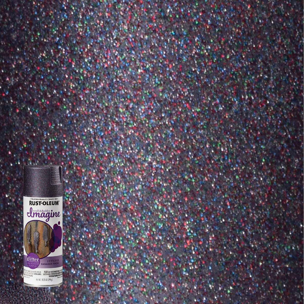 Rust-Oleum 10.25 Oz. Multi-Color Purple Glitter Spray Paint 342607
