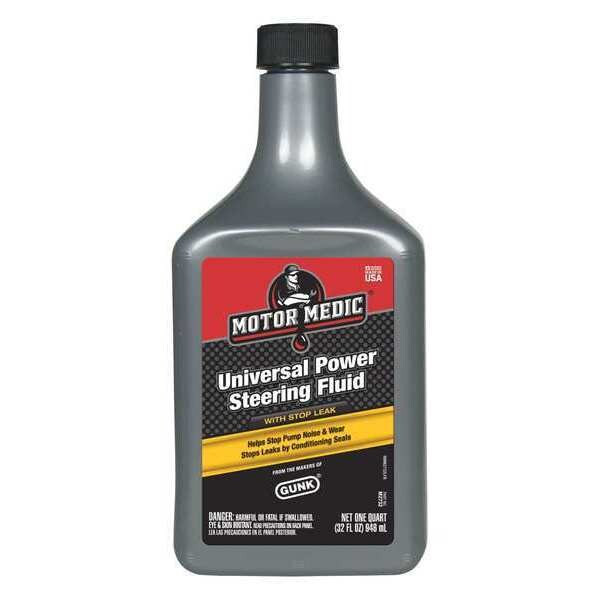 Motor Medic Power Steering Fluid,32 oz.,Bottle M2732