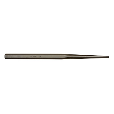 Line-Up Punch - Full Finish, 12 in, 5/16 in Tip, Alloy Steel