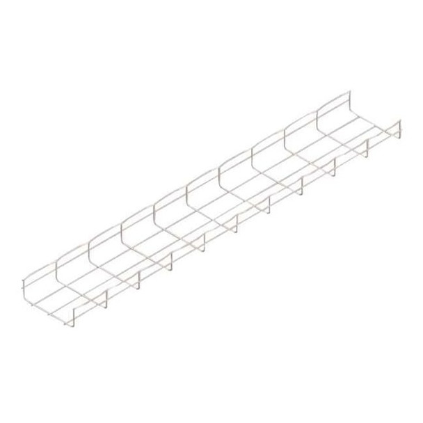 Cablofil Wire Mesh Cable Tray, 27 lb Capacity, Steel, Zinc Plated CF54/150EZ