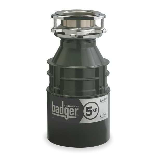 In-Sink-Erator Garbage Disposal,Badger 5,3/4 HP Badger 5 XP