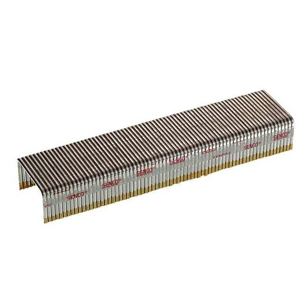 Senco Staples, 16 ga, Standard Crown, 5/8 in Leg L, Steel, 10000 PK P10BPE