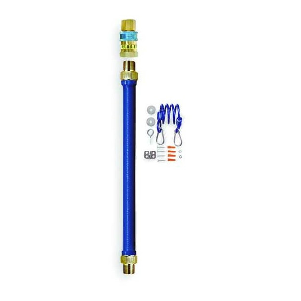 Dormont Gas Connector Kit,3/4" ID x 4 ft. L 1675BPQR48