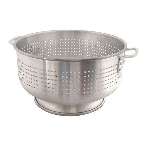 Crestware Colander,30 qt.,9-3/4 in. H,Aluminum ACOL30M