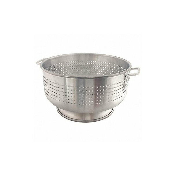 Crestware Colander,30 qt.,9-3/4 in. H,Aluminum ACOL30M