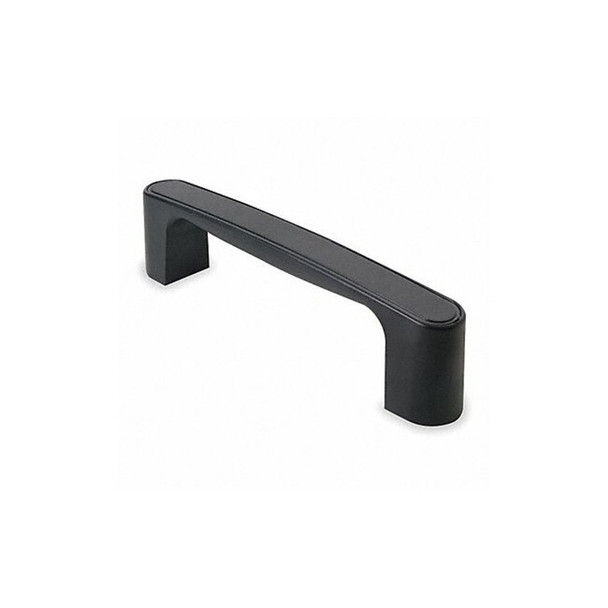 Manufacturer Varies Grab Handle, Plastic, Black, L 8, Unthr. Through Holes 1XPA2